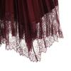 AMERI UNDRESSED Long Length Lace Switching Pleated Skirt Women Used