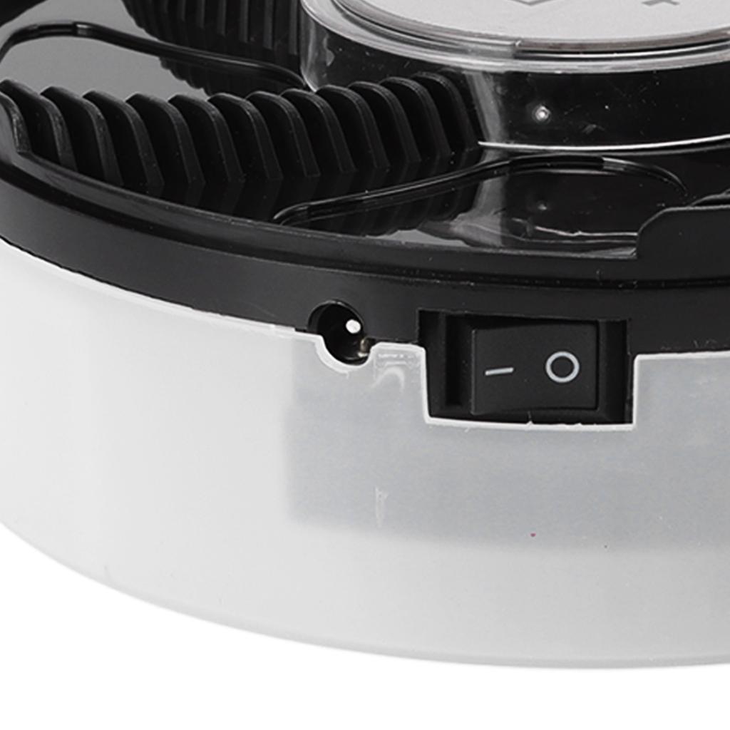 Electric Fly Trap Indoor Home Fly Catcher Automatic Rotating Mosquito Catcher with Trapping Bait for Kitchen