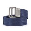 Belt Men'S Alloy Double Loop Buckle Belt Outdoor Tactical Canvas Nylon Belt