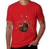 The Bagpipe T-Shirt for a Boy Aesthetic Clothes Men's Cotton T-shirt