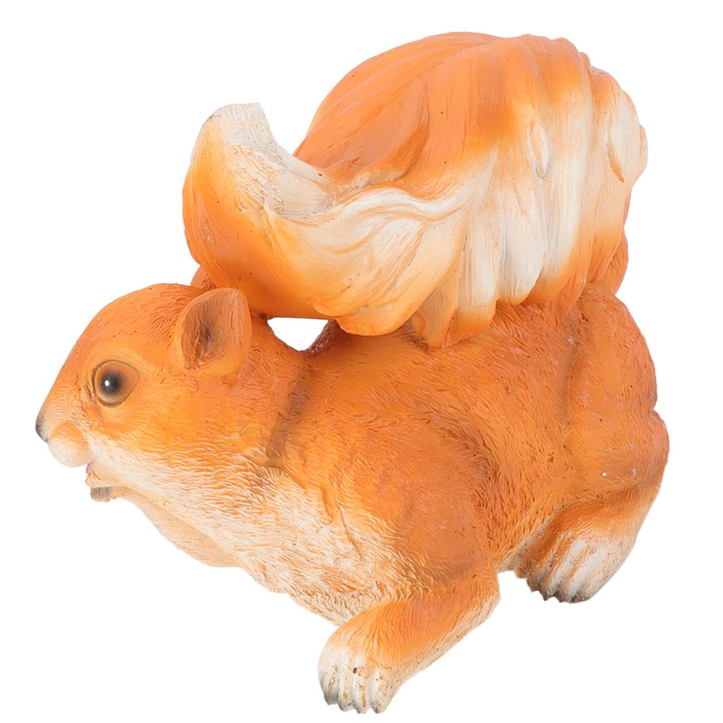 Resin Squirrel Figurine Statue Garden Landscape Decoration Animals Ornaments for Scenic Spots Courtyards Climbing Trees