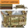 Outdoor Tactical Vest With MultiFunctional MOLLE Multi-Pocket Quick Release Chest Rig For Hiking Camping Training