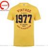 Vintage Since 1977 Aged To Perfection Tshirt Unisexs T Shirt Unisex Hi Street Tshirt Fashion Made In 1977 All Original Parts Tshirt