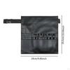 Haircut Tools Scissors Storage Bag Barber Waist Pouch PU Leather Multifunctional Holder Salon