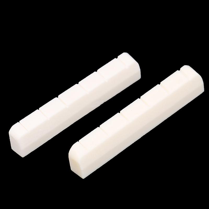 1 Bucată Piatră Os Slotată pentru Chitara Clasica 50Mm / 52.5Mm * 6Mm * 9Mm Accesorii Chitara Clasica