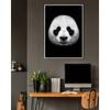 Interesting Panda Bubble Blowing and Sunglasses Canvas Poster Prints On the Wall Living Room Pop Art Home
