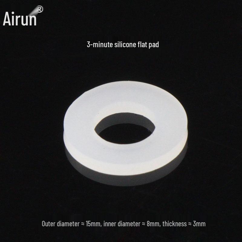 3-Minute Silicone & 2-Minute Rubber Gasket with Euro & US Standard Sealing Rings for Faucets & Pipes