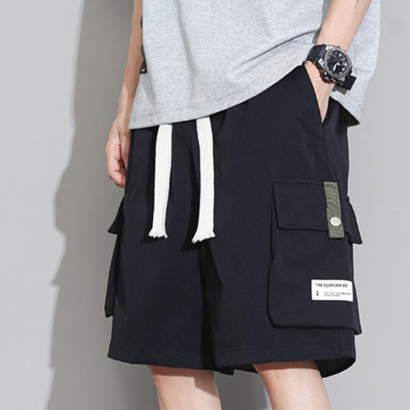 Men's Casual Cargo Shorts Summer Sports Shorts Outdoor Camping Shorts Breathable Loose Shorts Beach Hiking Shorts