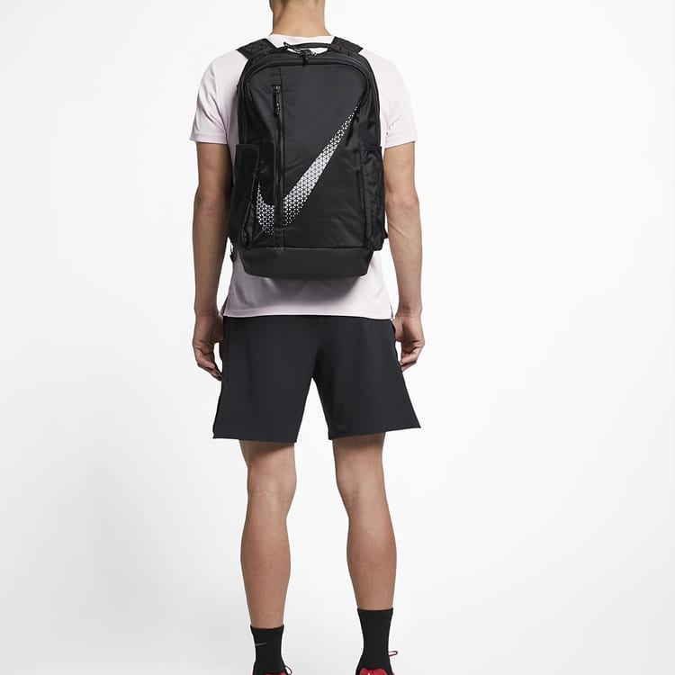 Nike Polyamide Laptop Bag Backpack Regular Unisex Black BA5782-010