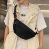 Chest Bag Men Women's Crossbody Bag Waist Bag Student Embroidered Satchel