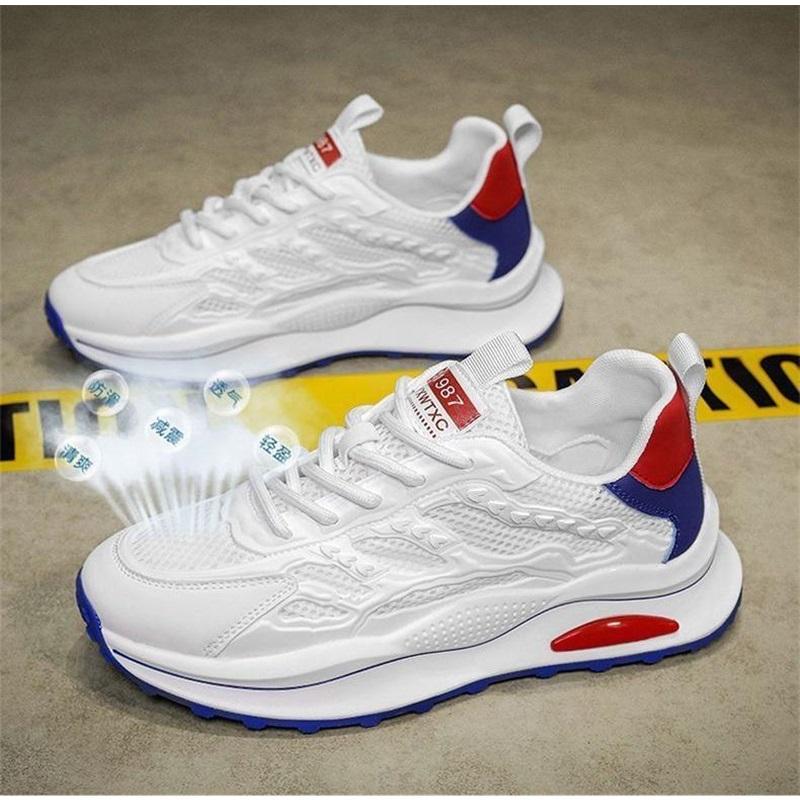 Men's Shoes, Low-cut, Thick-soled Sports And Casual Shoes, Fashion, All-match, Breathable Men's Shoes