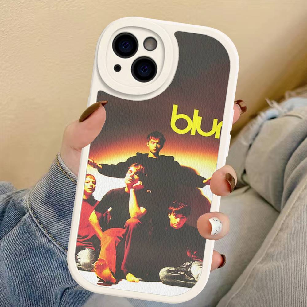 Band Musik Rapper B-Blur Vintage Phone Case For IPhone 16 15 14 13 12 11 Pro Max Plus Shockproof Leather Cover