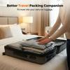 Travel Vacuum Bags with Cordless Electric Pump, 2026 Upgraded Portable Space Saver Bags, Carry-on Compression for Luggage & Seasonal Storage (10)