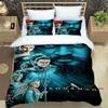 The *Aquaman* fantasy movie duvet cover and pillowcase bedding set is the perfect choice for decorating boys' and girls' bedroom