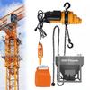 Elektrischer Kettenzug, 2200 lbs mit 3m kabelgebundener Fernbedienung, 110V Überkopfkran Garage, 1500W Hebekraftsystem mit Not-Aus