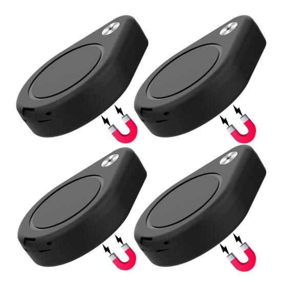 Protective Case for AirTag Mini Portable Adhesive Shockproof Waterproof GPS Tracker Holder Full Coverage Protector Cover