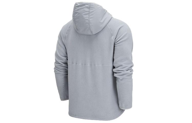 Nike Jackets Men's Light Gray Hooded Thickened Other DM1220-077