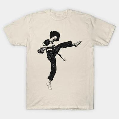 Sally Omalley - I'm 50 I Like To Kick, Streth, and Kick! Vintage Style T-Shirt Tops Tees Men's Women's