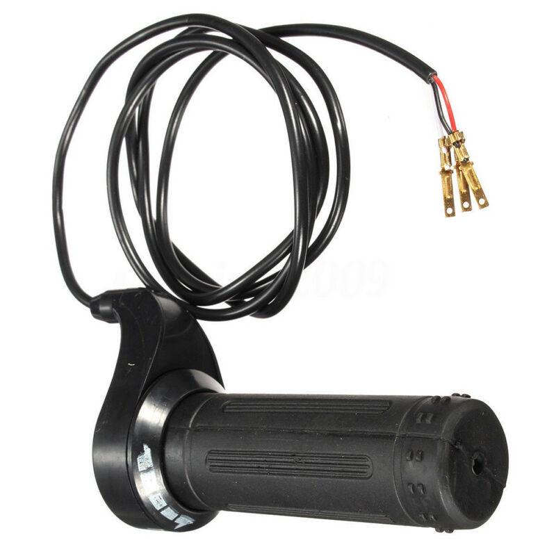 24//36//48V Electric Scooter E-Bike Throttle Grip Handlebar Rubber Non-slip 120cm