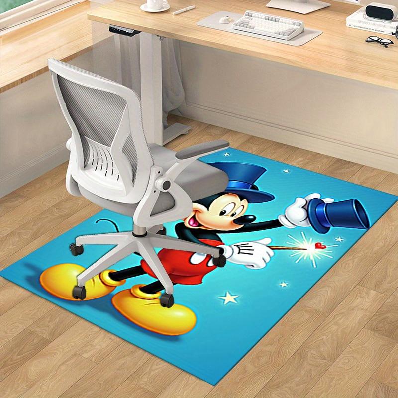 1pc. Mickey Mouse Top Hat Sparkle Home Office Chair Rug Outdoor Gift Carpetz041194