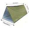 9Pcs Emergency Survival Kit Includes Thermal Bivvy Bag, Poncho, Tent, Whistles & Storage Bags. Heat-Retaining Design For Camping