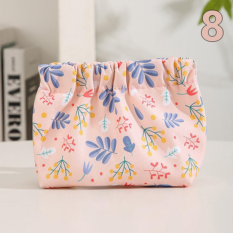 Pu Simple Mini Lipstick Makeup Storage Bag Woman Key Jewelry Digital Organizer Portable Pouch Ladies Small Cosmetic Bags