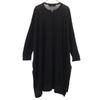 Mizuiro Ind Long Sleeve Long Knit Cardigan Black Women Used