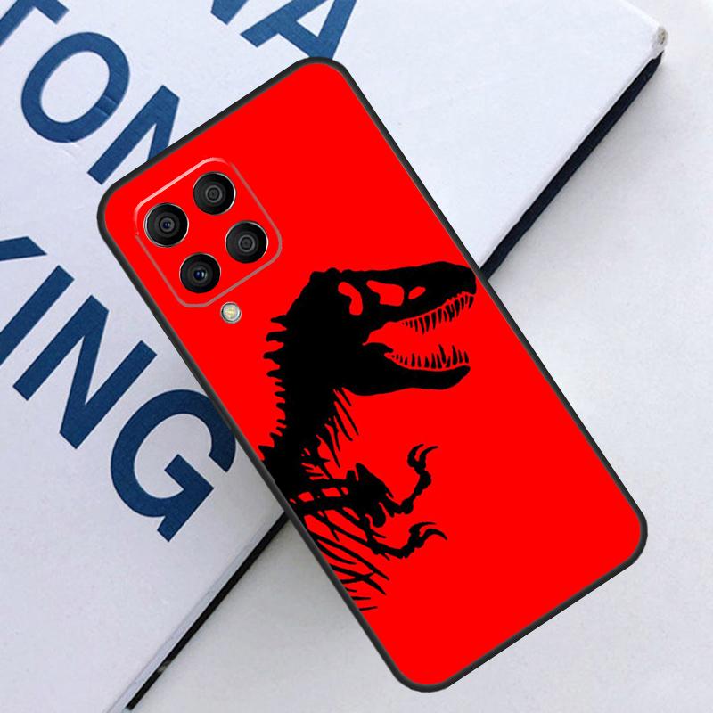 Jurassic Dinosaur World For Samsung Galaxy M21 M11 M31 M13 M33 M35 M53 M55 M15 M14 M34 M54 M12 M32 M52 M06 M16 Case