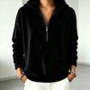 Women S Fall Winter Fleece Hooded Sweatshirt Casual