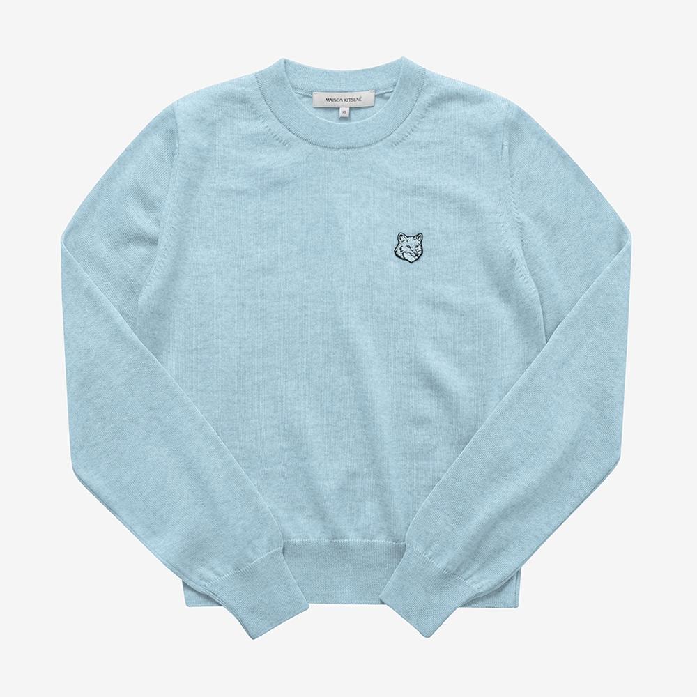 

MaiSon KitSune Bold Fox Head Patch Women S Knit Mw00801kt1036 MW00801KT1036 0142 (M)