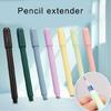 Pack of 10Pcs ErgonomicPencil Extenders Adjustable Pencil Extension Pen Holder Pencil Lengthener Crayon Extension Holder