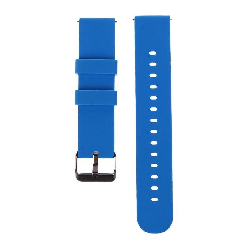 Bracelet de Montre Sport en Silicone 22mm/20mm Universel Coloré Libération Rapide Imperméable Hommes Femmes Remplacement Bracelet Souple