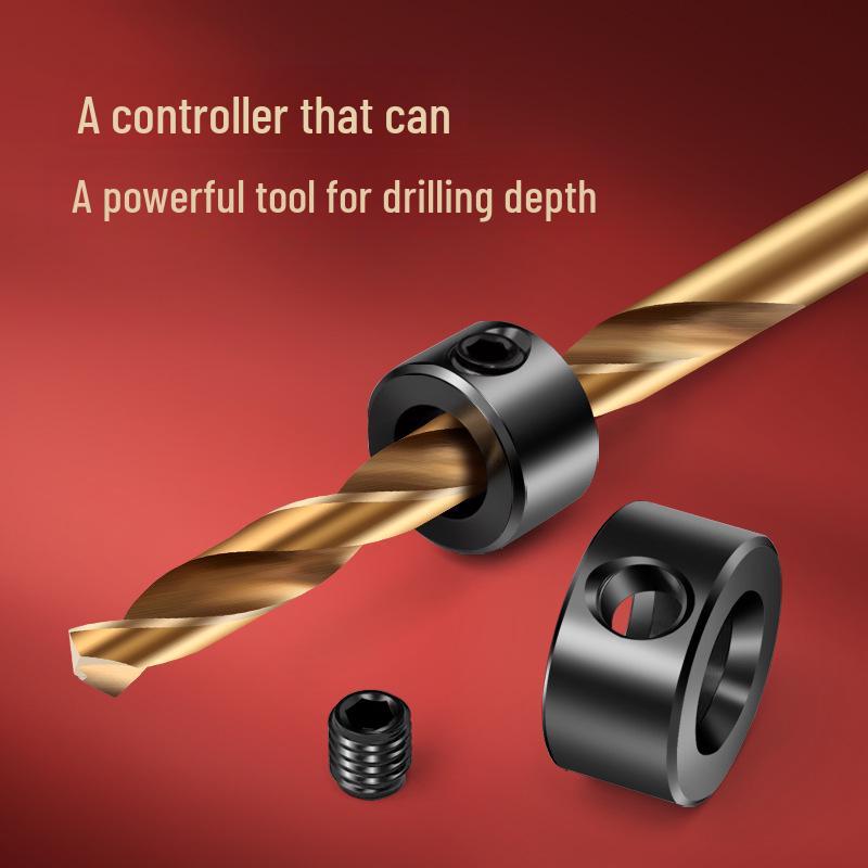 Tiangong Drill Bit Depth Setting Ring and Positioning Device for Woodworking