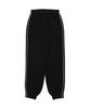 DELICCENT Waki Lettering Elastic Waist Pants [Black]