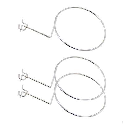 Cap Display Stand for Pegboard Installation Diameter 5.1inch