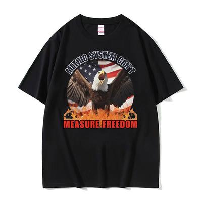 Wtf Is A Kilometer Meme Funny T Shirt Metric System Cant Measure Freedom Print Tee Shirt Men Women Oversized Streetwear Tshirt