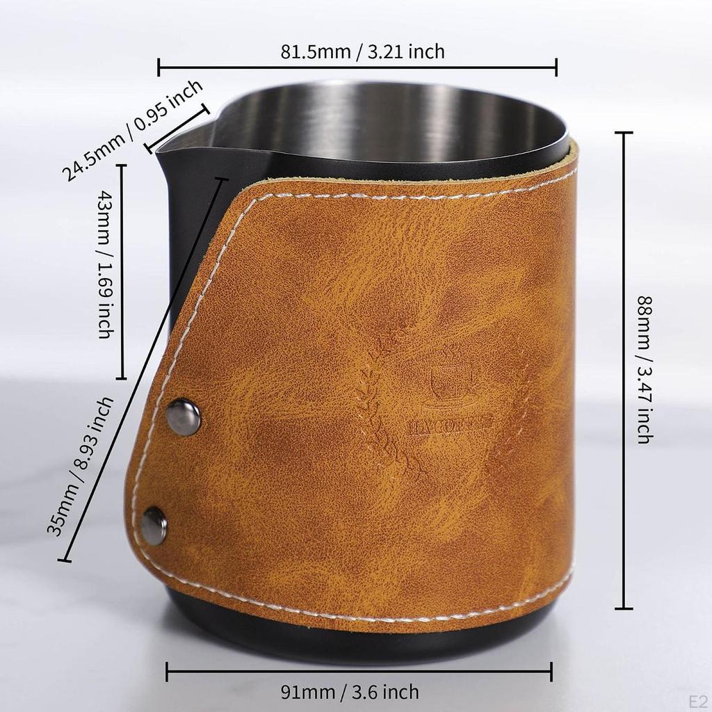 Elegant Stainless Steel Milk Frother Set