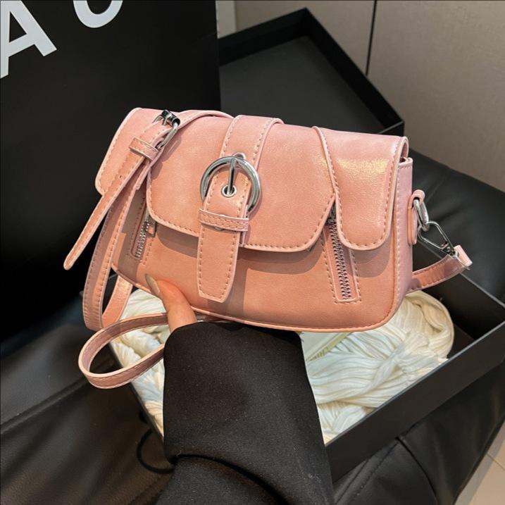 Bag Women's New Shoulder Armpit Bag Casual Messenger Small Square Bag