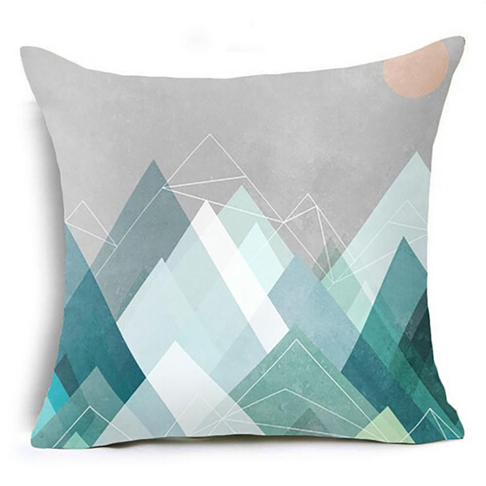 Simple and Modern Sofa Pillow Cushion Living Room Cushion Pillow Cover
