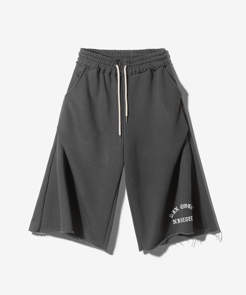 Paensyo Arch Scn Geometry 3/4 Sweat Pants - Pigment Black