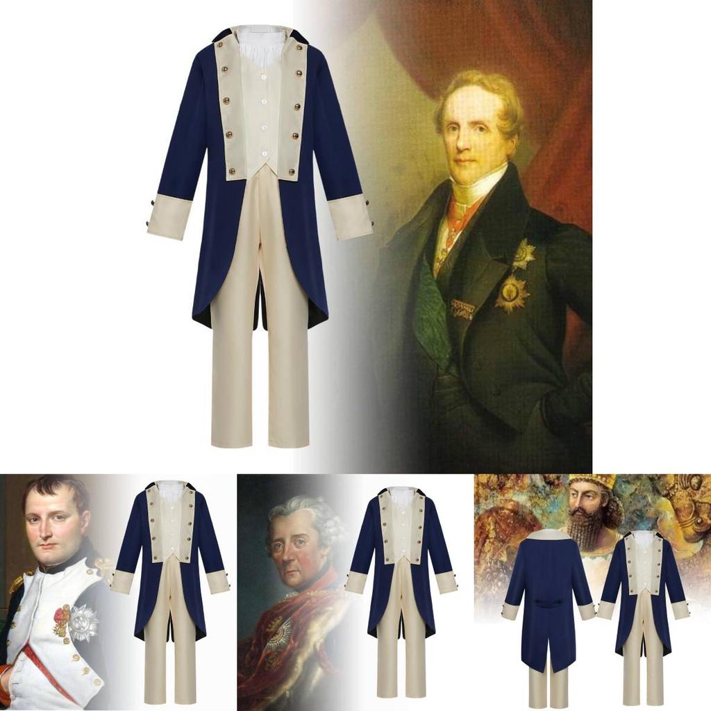 Unisex President Role-playing Outfit For Kids Steampunk Fantasy Costume