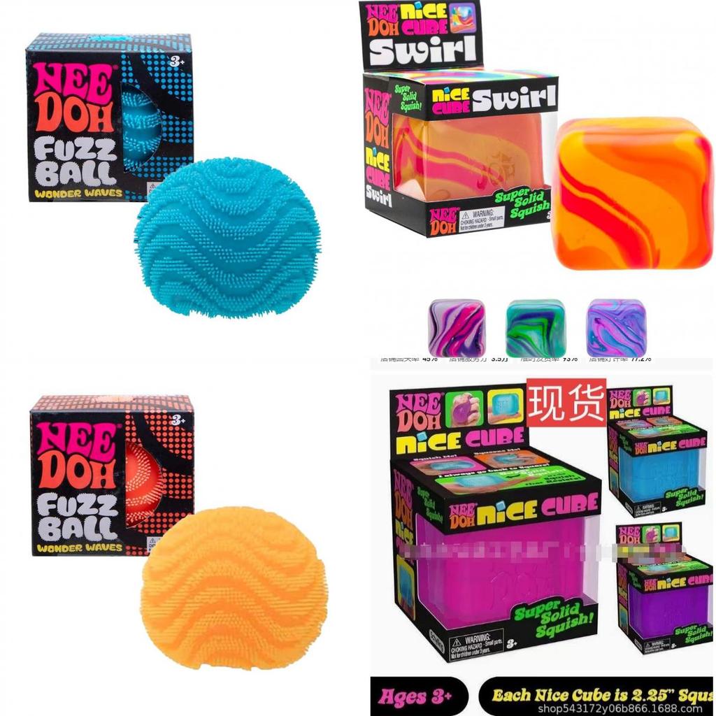 Needoh Filling Stress Relief Toy With Diamond And Cat Designs For Sensory Play And Daily Relaxation
