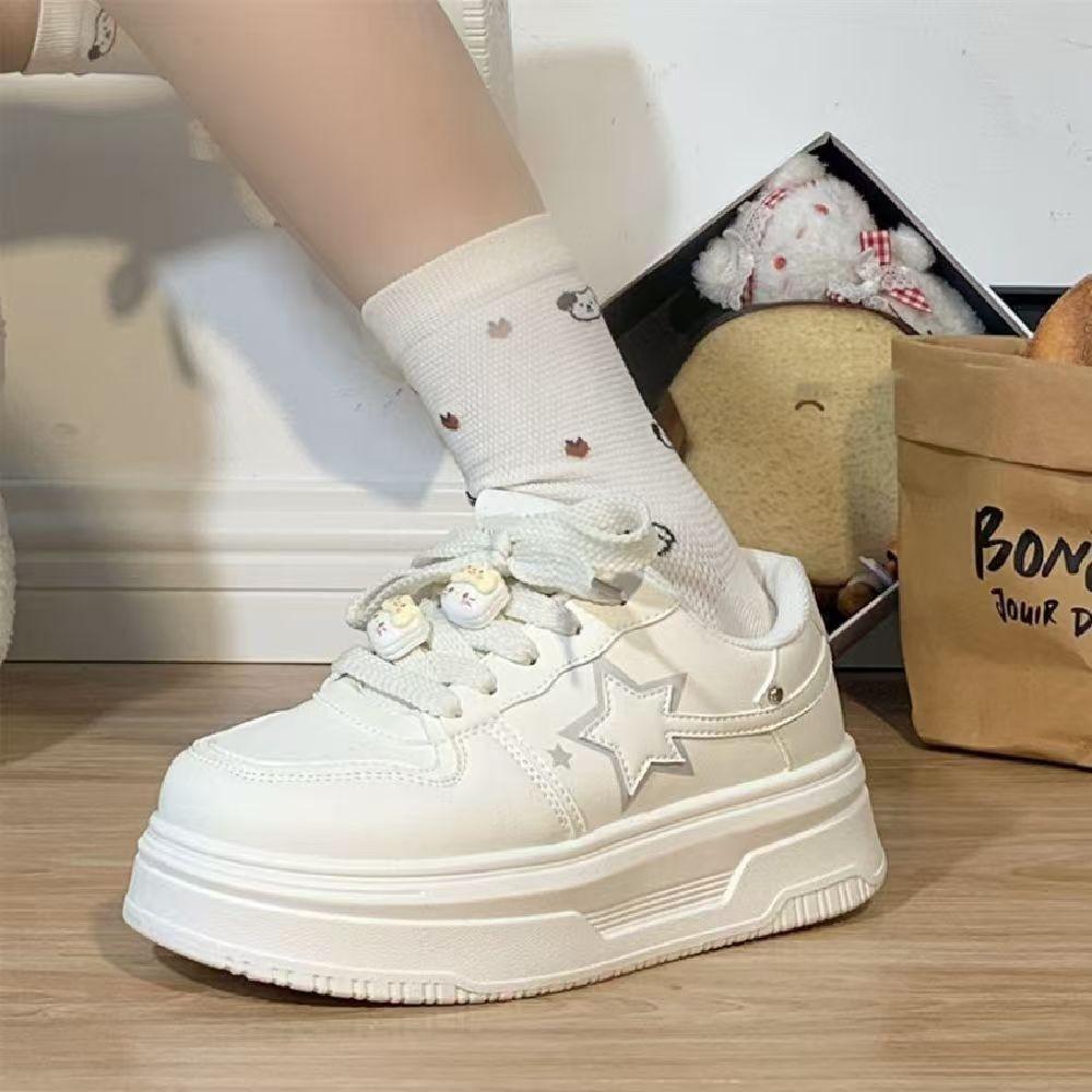 

Autumn Star Shell Head Sneakers for Boys and Girls Kids Trendy Casual Sports Shoes Korean Children Casual Footwear size 29