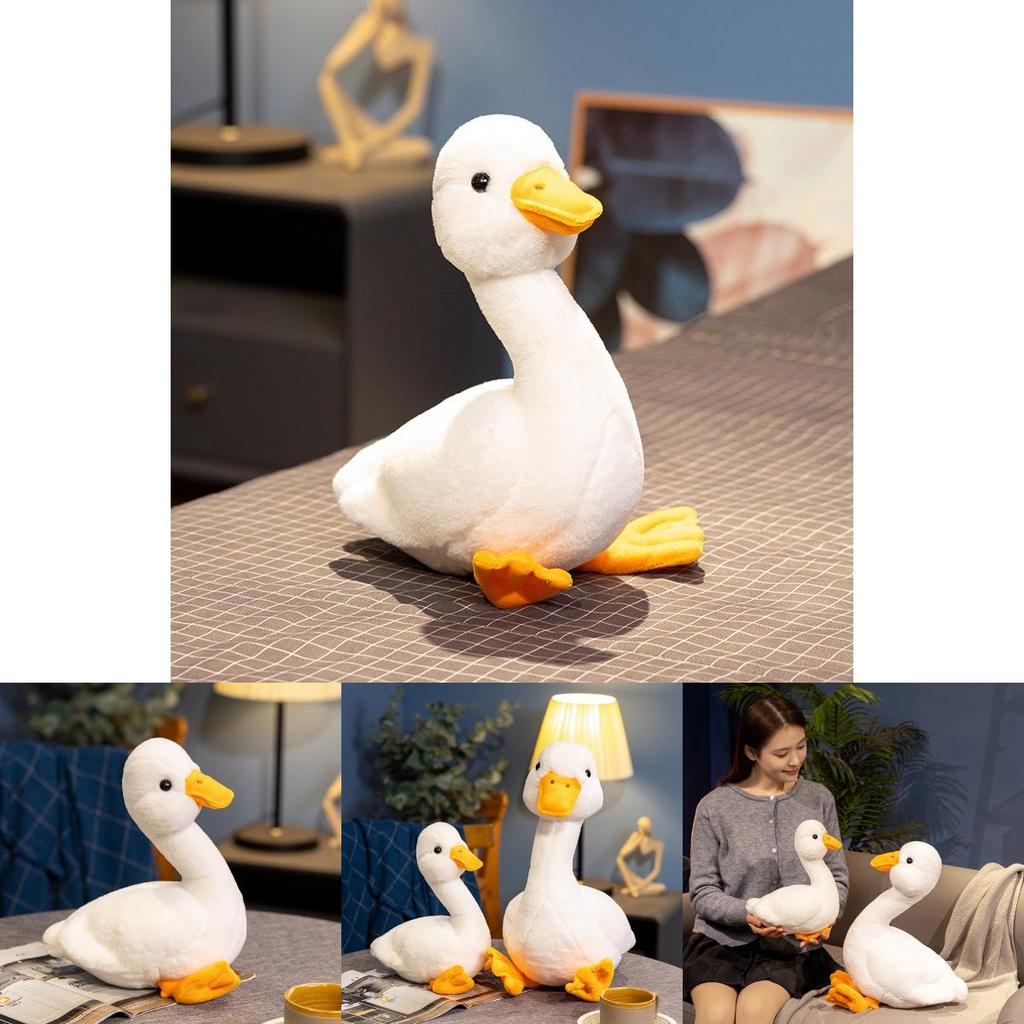 Simulated Duck Plush Toy With Pp Cotton Filling Soft Stuffed Animal For Kids Gift