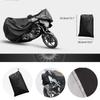 Motorcycle Cover Outdoor Waterproof Motorcycle Tarpaulin 210D Thickened Polyester UV Protective Cover for Motorcycle Scooters