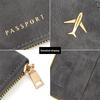 Multi-color thickened PU passport protective cover Passport cover Passport holder Passport bag Card bag