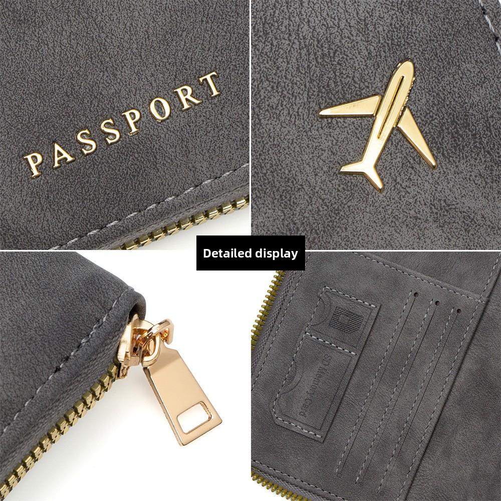 Multi-color thickened PU passport protective cover Passport cover Passport holder Passport bag Card bag