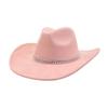 Vegan Suede Hat fishbone shape 9.5cm Wide Brim Fedora Hat Men's and Women's Autumn and Winter Felt Jazz Hat Classic Church Hat