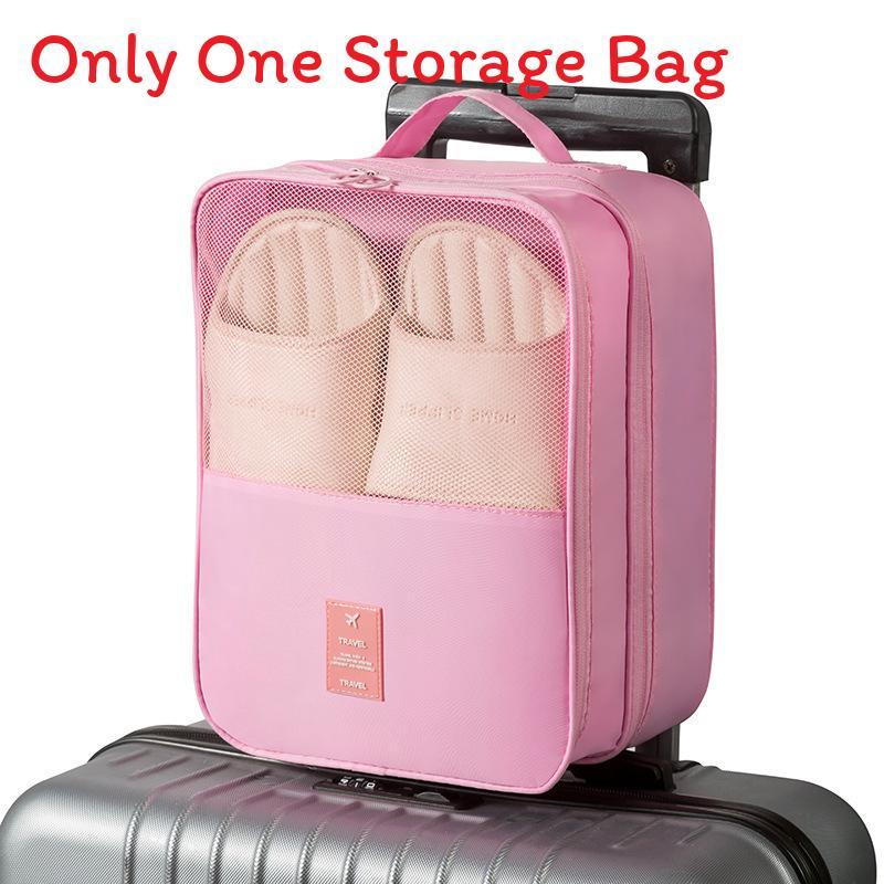 Shoe Storage Bag For Travel And Trips With Dustproof Protection Made Of Twill Fabric