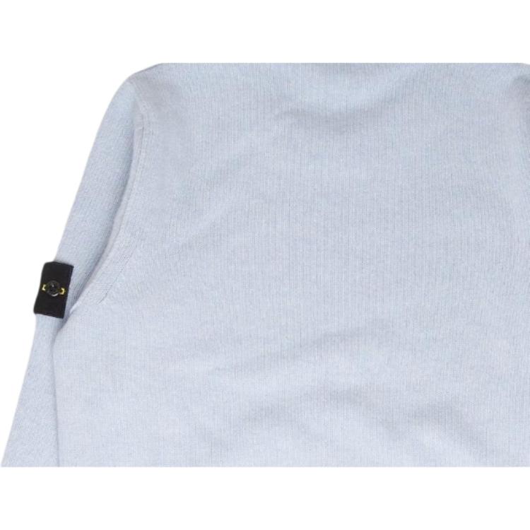 STONE ISLAND Solid Color Crew Neck Long Sleeve Sweater Unisex Sweater K2S155100072S00A3-V0041